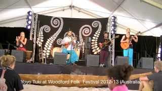 Yoyo Tuki - HOKO MANU. Live at The Woodford Folk Festival 2012-13 (Australia)