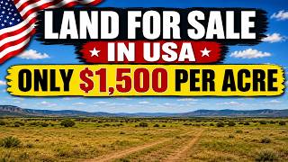 USA Land for Sale | Only $1,500 Per Acre | Affordable Investment Oppor