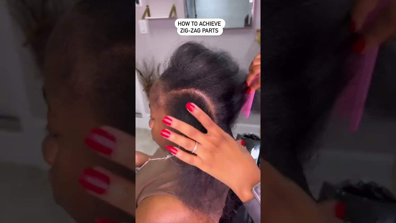 Learn Zig-Zag Parting