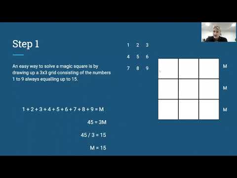 MAGIC SQUARES MOVIE