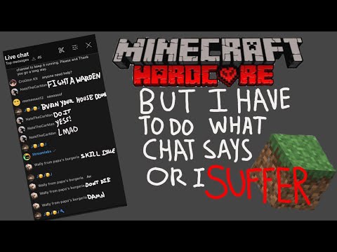 Extreme Minecraft Challenge - Chat Controls My Fate! (LIVE🔴)