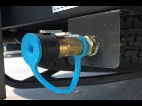 RV Propane Quick connect for gas grill and generator