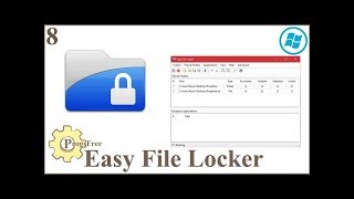 How to Install , Use & Uninstall EASY FILE LOCKER in Windows 10/7/8