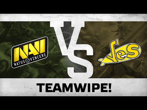 Teamwipe! by Na`Vi vs Yellow Submarine @ TI5 EU Quals