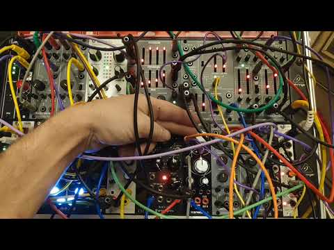 Erica synths black LPG, befaco chopping kinky. New toys, new patch.
