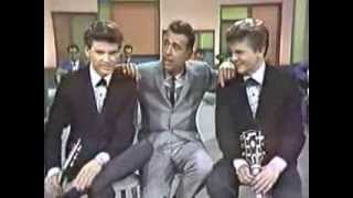 Everly Brothers in color with Tennessee Ernie Ford 4/13/61