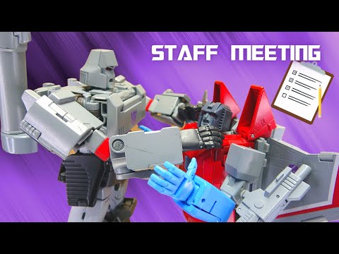 Decepticon Staff Meeting: Starscream
