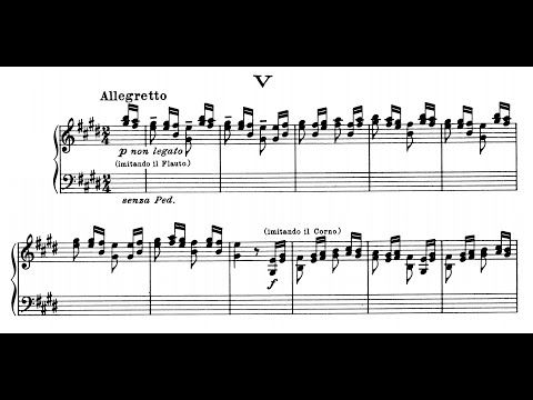 Franz Liszt - S.141 No.5, Grandes étude de Paganini
