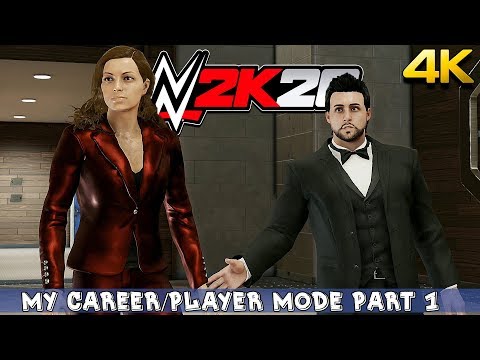 WWE 2K20 MY CAREER MODE PART 1 - Intro/2 Trophies [WWE 2K20 Legend Rise Again] - PS4 PRO 4K