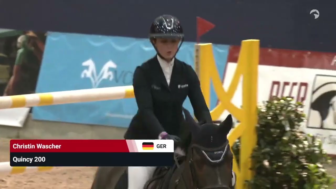 Christin Wascher - Quincy - Preis der Fa. Peer-Span CSI Neustadt-Dosse