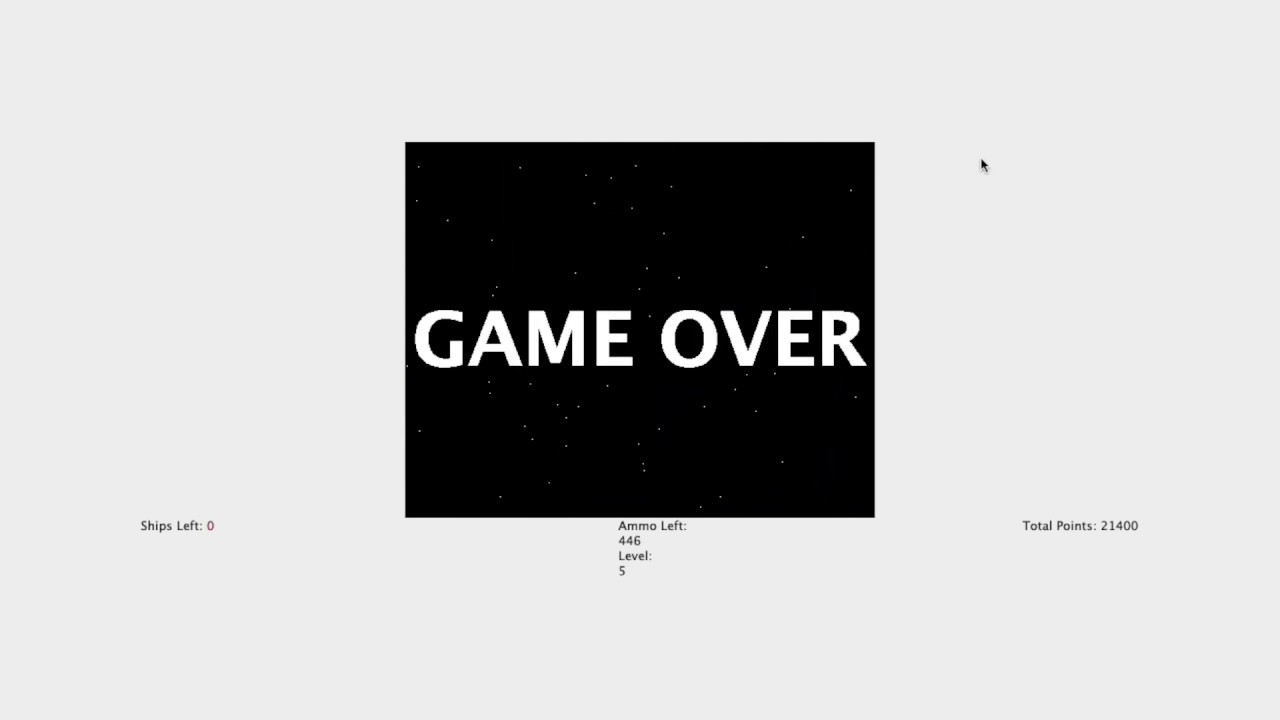 Void Space Game Video