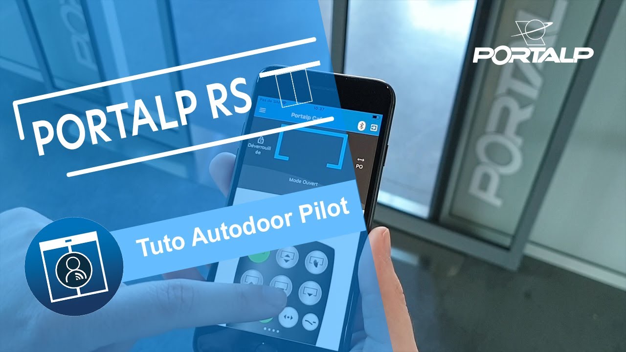 Control your automatic door from your smartphone !