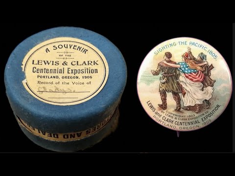 Columbia Lewis and Clark “Napkin Ring” Cylinder Record 1905