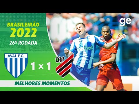 Gols e lances de Avaí x Athletico Paranaense