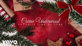 Musik-Video-Miniaturansicht zu Favorite Time Of Year Songtext von Carrie Underwood