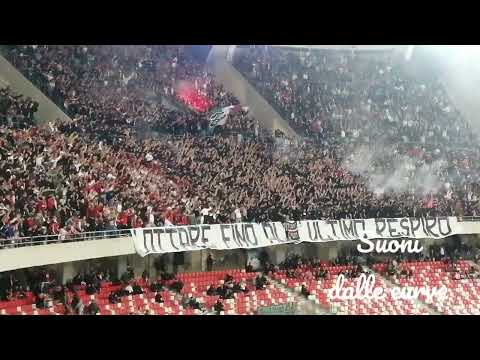 💣🔥💣💣IMPRESSIONANTE CURVA NORD BOMBE E TIFO POSSENTE, Bari-Brescia Serie B [10/05/2024]
