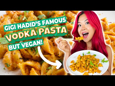 Finally Tried Gigi Hadid's Viral VODKA PASTA RECIPE but VEGAN!