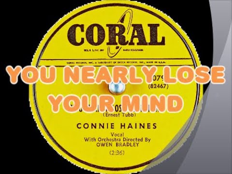Connie Haines ~ You Nearly Lose Your Mind (1952) [Mono]
