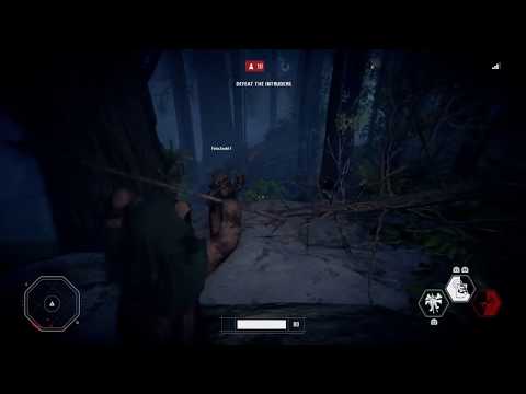 SWBF2 Ewok Hunt dead trooper fall
