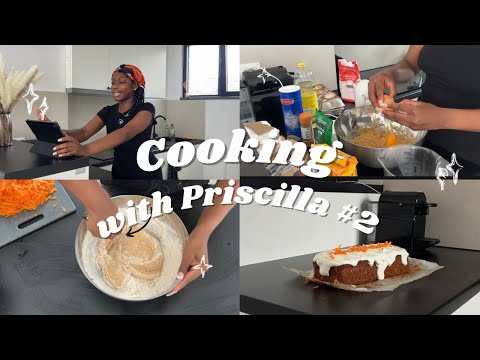 COOKING WITH PRISCILLA | CARROT CAKE