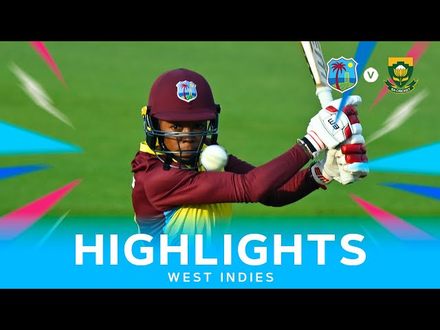 Extended Highlights | West Indies Women v South Africa | 3rd T20I