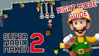 Themes & Game Styles in NIGHT Mode (Guide) | Super Mario Maker 2