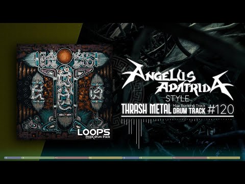 Thrash Metal Drum Track / Angelus Apatrida Style / 200 bpm