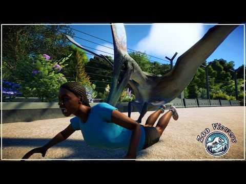 ⚠️The best attacks | HUMANS vs FLYING REPTILES - Jurassic World Evolution 2
