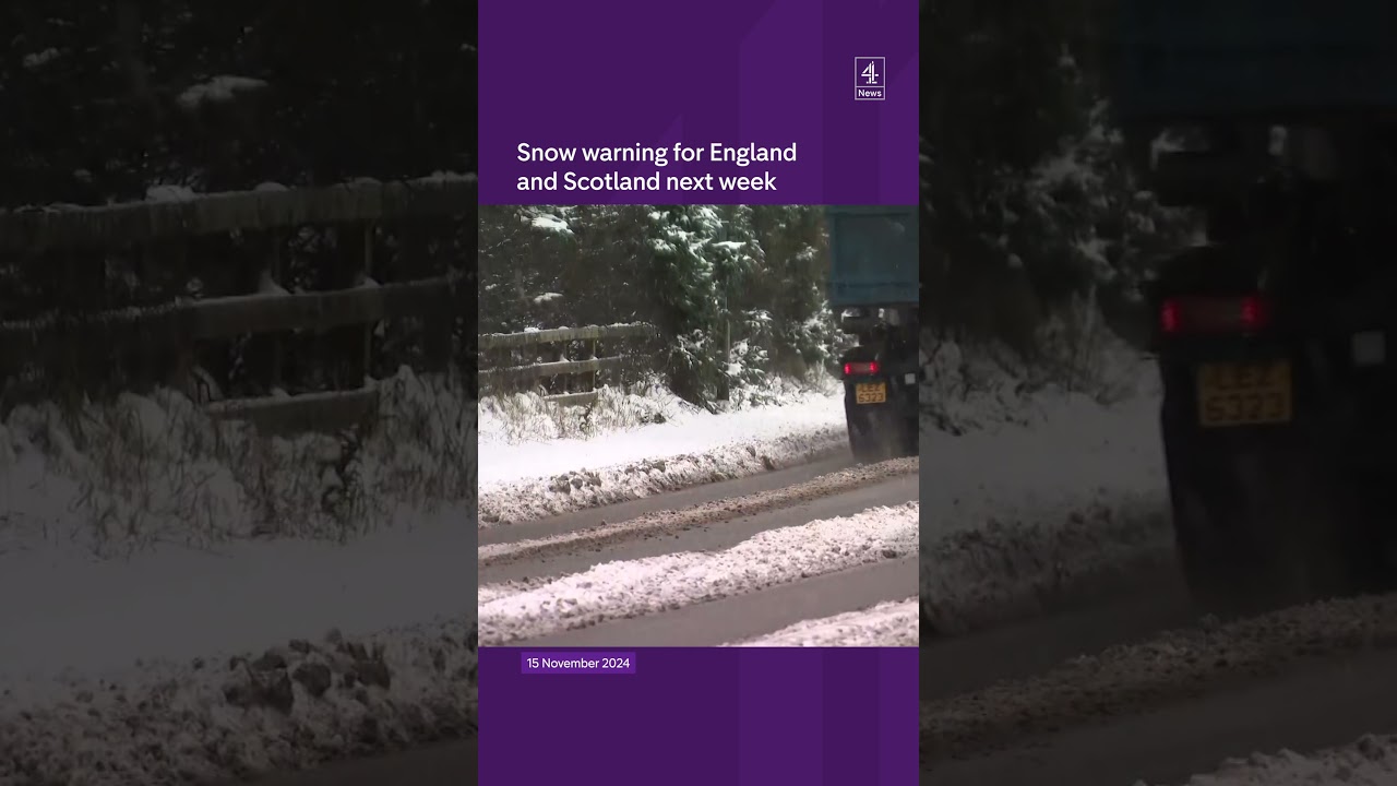 Snow & ice warning next week