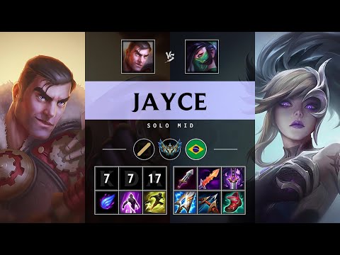 Jayce Mid vs Akali - BR Challenger Patch 25.17