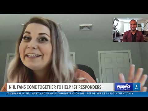 Darren M. Haynes - Capitals fan gets hockey rivals to create medical masks during COVID-19 - WUSA9