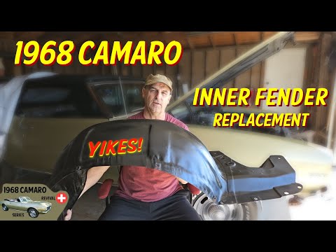 1968 1st Generation Chevy Camaro Inner Fender Replacement. YIKES! Will it Fit?