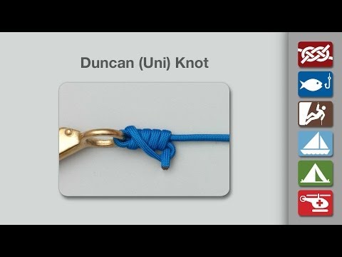 How to Tie the Uni Knot (Duncan Knot) | Fishing Knots