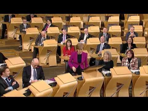First Minister's Questions - Scottish Parliament: 5th November 2015