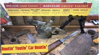 Car boot sale tool haul / job lot bargains - Including a vintage blow torch & a mystery clamp?