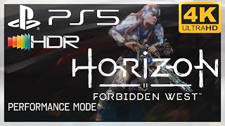 [4K/HDR] Horizon Forbidden West (Performance) / PS5 Gameplay