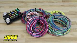 Universal Wiring Harness 20-Circuit with Fuse Block - video thumbnail 4