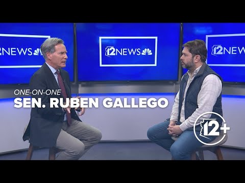 Sen. Ruben Gallego defends Sen. Kelly against President Trump attacks