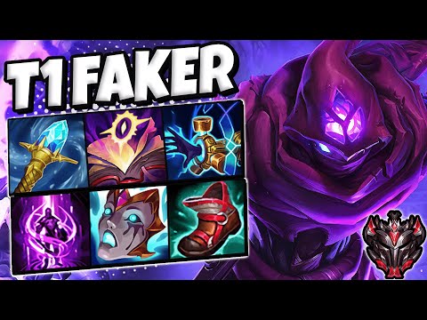 T1 Faker Malzahar vs Leblanc [ MID ] Patch 11.20 Ranked Master EUW ✅