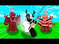 I Abused SWEATY Players in Roblox Bedwars...