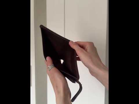 Миниатюра изображения товара Портмоне Rogovcev Складное. Махагон