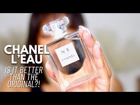 CHANEL NO 5 L'EAU FULL REVIEW | I THINK THEIR ON TO SOMETHING! | PERFUME COLLECTION | LALONNIE