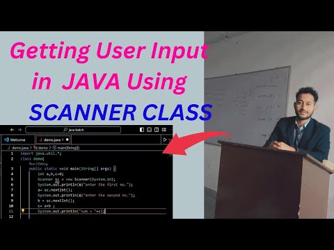 Getting User Input In Java Using Scanner Class Hindi Java Tutorial Viral