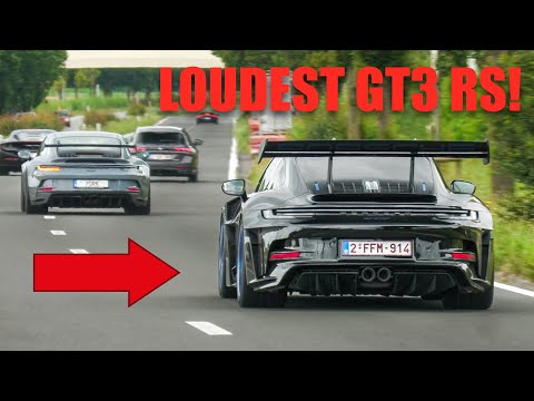 Porsche 992 GT3 RS WEISSACH with Kline Exhaust - PURE Accelerating SOUNDS!