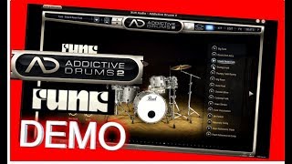 Video thumbnail for FUNK Adpak DEMO - Addictive Drums 2 - XLN Audio by PBOenVIDEO