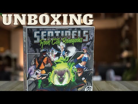 Rook City Renegades Unboxing | Sentinels of the Multiverse Definitive Edition