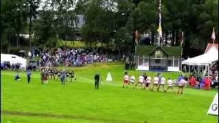 preview picture of video 'Braemar 2012 - Inter-Services Tug of War Championship.'