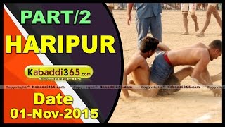 (1) Haripur Hinduan (Mohali) Kabaddi Tournament 1 Nov 2015