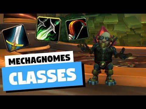 Mechagnome Classes Confirmed | WoW Patch 8.3 | World of Warcraft Battle for Azeroth