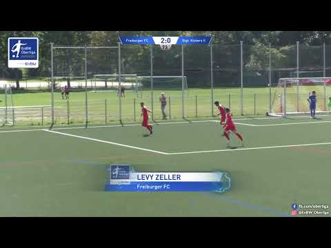 EnBW-Oberliga B-Junioren 21/22 - Freiburger FC - SV Stuttgarter Kickers 2 - 73 min 2:0 Levy Zeller